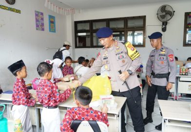 Satbrimob Kaltim Siapkan 600 Porsi Makanan Bergizi, Dukung Program Nasional