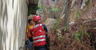 Respon Cepat, Batalyon A Brimob Kaltim Datangi TKP Tanah Longsor di Gn. Polisi Balikpapan