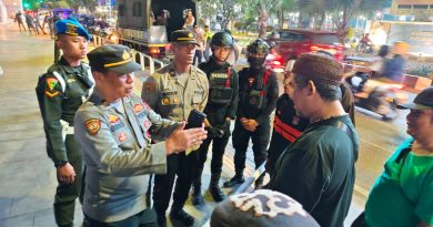 Jaga Kondusivitas Jelang Aksi Massa, Satbrimob Polda Kaltim Gelar Patroli Skala Besar di Samarinda