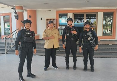 Jaga Kekhusyukan Ibadah Minggu, Detasemen Gegana Satbrimob Polda Kaltim Intensifkan Patroli di Balikpapan
