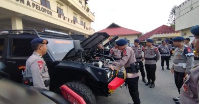 Satbrimob Polda Kaltim Siaga Penuh, Pastikan Peringatan May Day 2026 Berjalan Kondusif