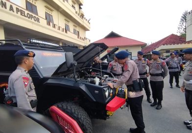Satbrimob Polda Kaltim Siaga Penuh, Pastikan Peringatan May Day 2026 Berjalan Kondusif