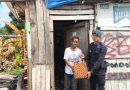Bakti Brimob Untuk Masyarakat, Kompi 1 Batalyon C Pelopor Salurkan Bantuan Kemanusiaan di Balikpapan Utara
