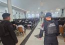 Pastikan Ibadah Minggu Berjalan Khidmat, Personel Batalyon B Pelopor Brimob Polda Kaltim Amankan Sejumlah Gereja di Samarinda