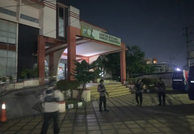Amankan Aset Polri, Patroli Brimob Samarinda Perketat Pengamanan di Kantor Samsat Pembantu dan Samsat Kota