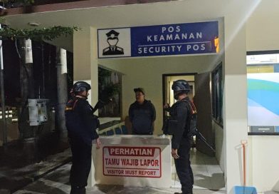 Jamin Keamanan Fasilitas Pelayanan, Patroli Brimob Berau Perketat Pengamanan Aset di Kantor Samsat