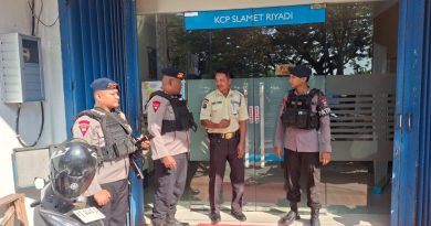 Batalyon B Pelopor Brimob Kaltim Gelar Patroli Kamtibmas di Titik Strategis Samarinda