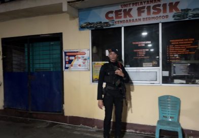 Detasemen Gegana Brimob Kaltim Intensifkan Patroli Malam Pengamanan Aset Polri di Balikpapan