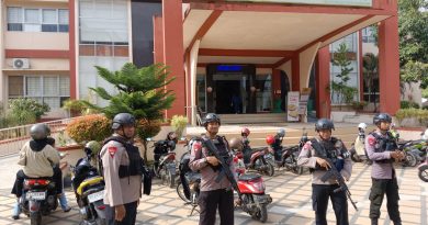 Batalyon B Pelopor Brimob Kaltim Amankan Aset Polri di Wilayah Samarinda