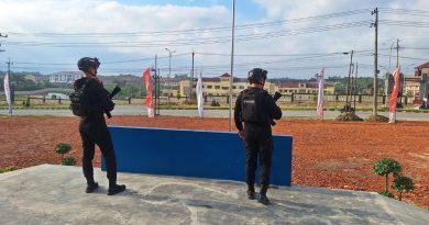 Patroli Brimob Balikpapan Utara Perkuat Pengamanan Aset Polri dan Objek Pelayanan Publik