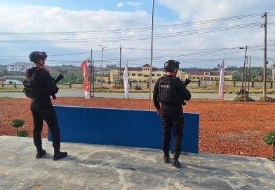 Patroli Brimob Balikpapan Utara Perkuat Pengamanan Aset Polri dan Objek Pelayanan Publik