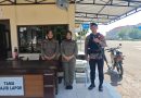 Jaga Objek Vital Pelayanan Publik, Personel Brimob Berau Patroli Pengamanan Aset Polri