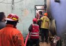 Respon Cepat,  Brimob Kaltim Padamkan Kebakaran Di Jalan Dahor 2 Balikpapan