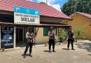 Amankan Objek Vital Pelayanan Publik, Personel Brimob Kutai Barat Patroli Pengamanan Aset Polri