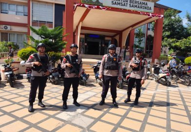 Brimob Polda Kaltim Perketat Pengamanan Aset Polri di Samarinda, Situasi Dipastikan Kondusif