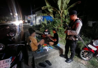 Patroli Jaga Kaltim Oleh Personel Kompi 2 Brimob Kaltim
