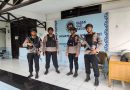 Amankan Objek Vital Pelayanan Publik, Personel Brimob Kutai Barat Patroli Pengamanan Aset Polri